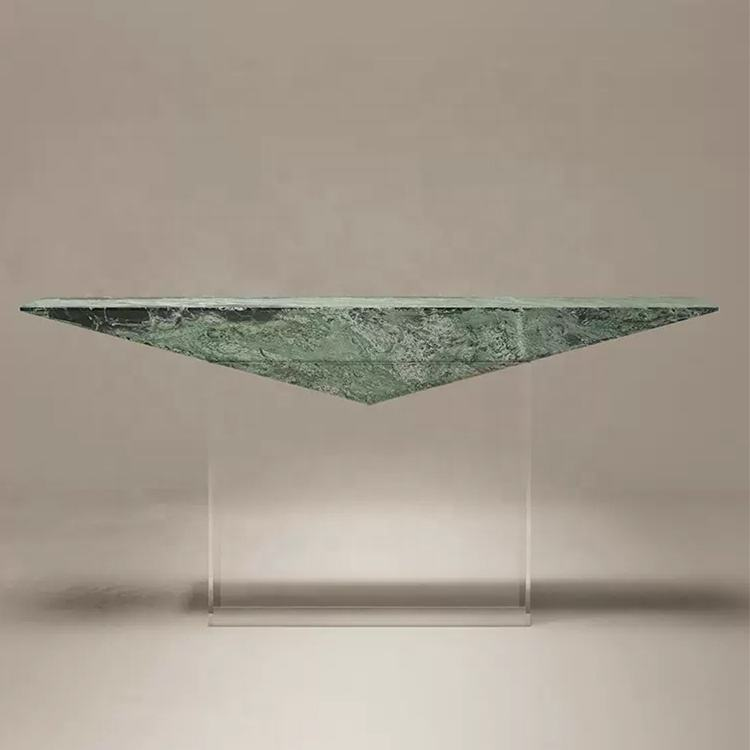 Levitate Marble & Acrylic Console Table – view 3