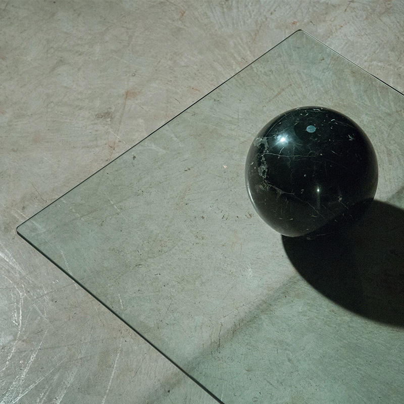 Sphere & Geometry Marble & Glass Coffee Table – view 3